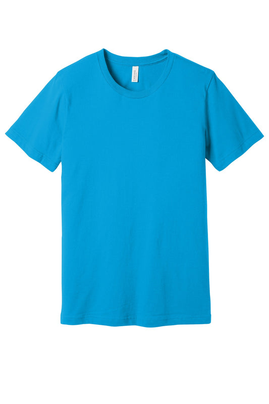 Bella+Canvas Unisex Jersey Short Sleeve Tee BC3001 Turquoise