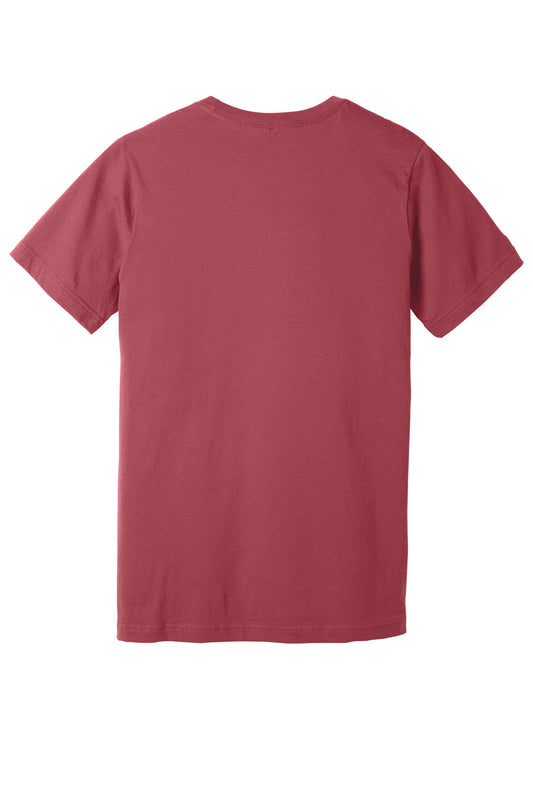 Bella+Canvas Unisex Jersey Short Sleeve Tee BC3001 Vintage Red