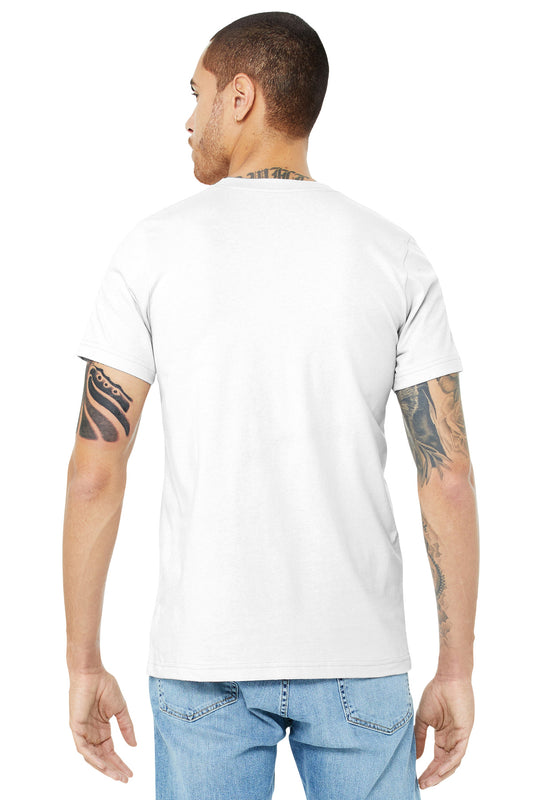 BELLA+CANVAS Unisex Jersey Short Sleeve Tee. BC3001 White