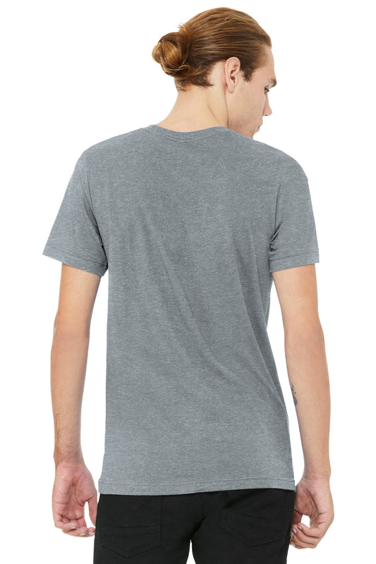 Bella+Canvas Unisex Heather CVC V-Neck Tee BC3005CVC Athletic Heather