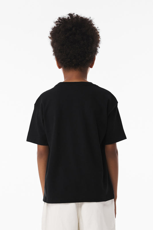 Bella+Canvas Youth 6-Ounce Heavyweight Tee BC3010Y Black