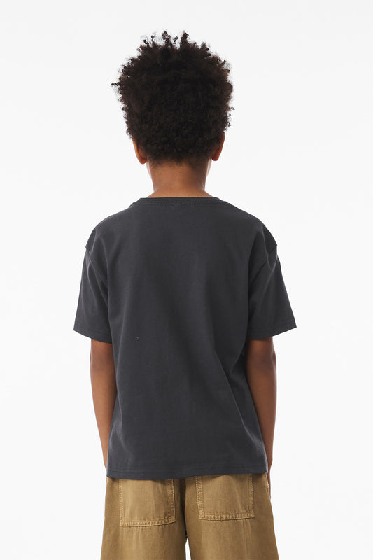 Bella+Canvas Youth 6-Ounce Heavyweight Tee BC3010Y Dark Grey