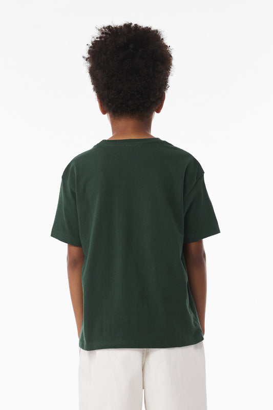Bella+Canvas Youth 6-Ounce Heavyweight Tee BC3010Y Forest