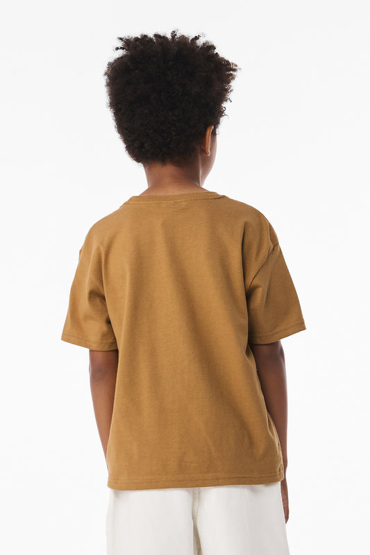Bella+Canvas Youth 6-Ounce Heavyweight Tee BC3010Y Toast