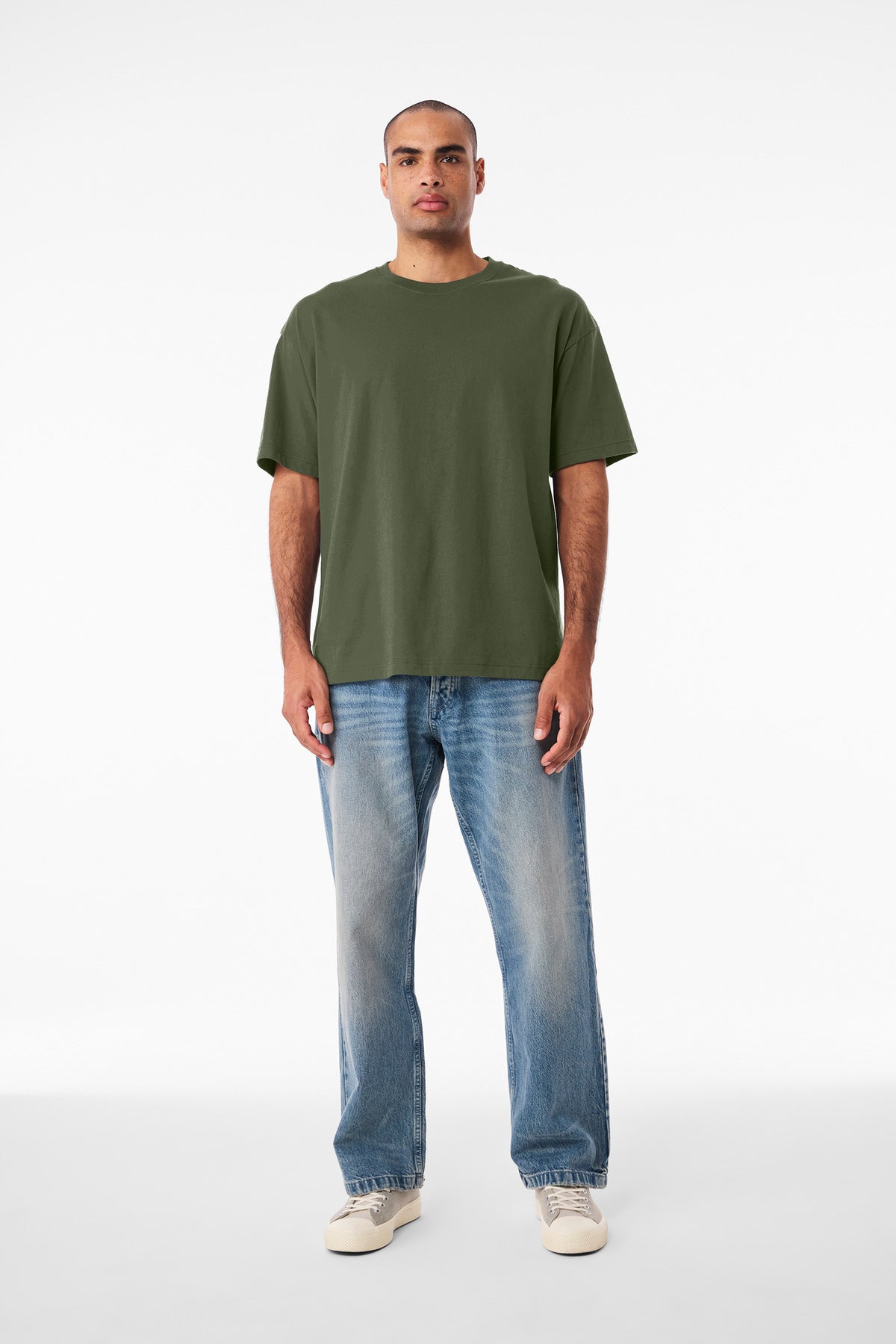 BELLA+CANVAS Unisex 6-Ounce Heavyweight Tee BC3010 Military Green