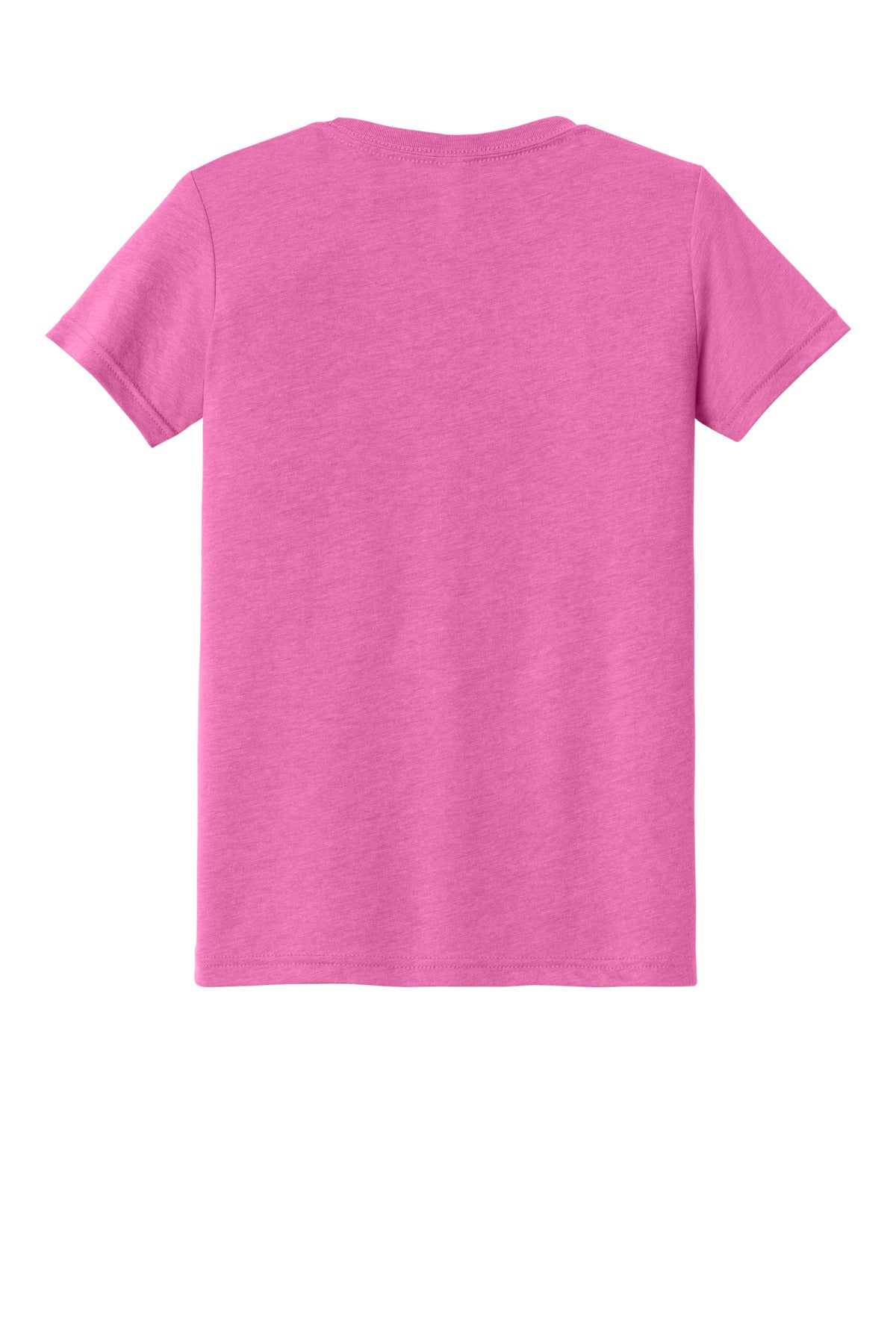 Bella+Canvas Youth Triblend Short Sleeve Tee BC3413Y Charity Pink Triblend