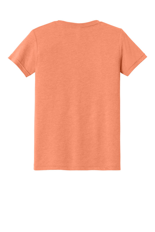 Bella+Canvas Youth Triblend Short Sleeve Tee BC3413Y Orange Triblend