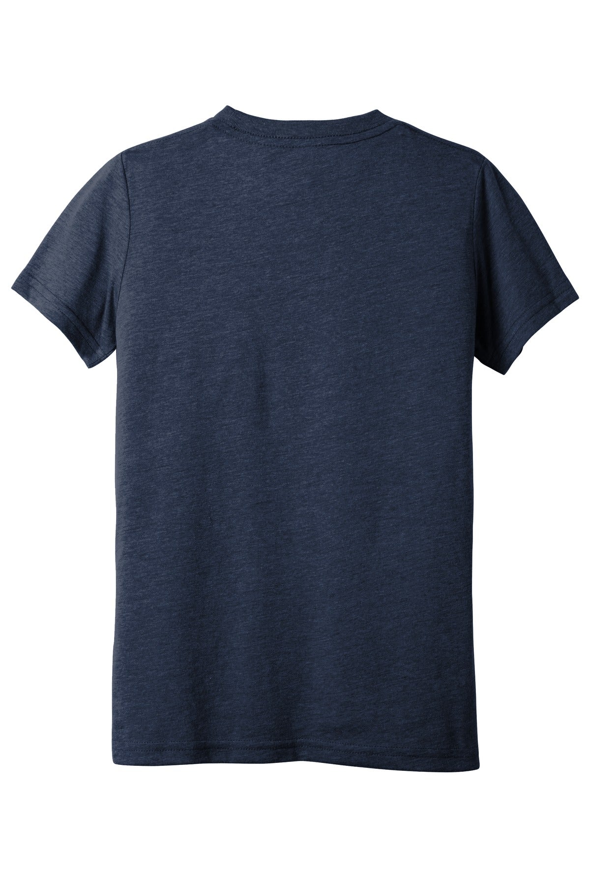 Bella+Canvas Youth Triblend Short Sleeve Tee BC3413Y Solid Navy Triblend