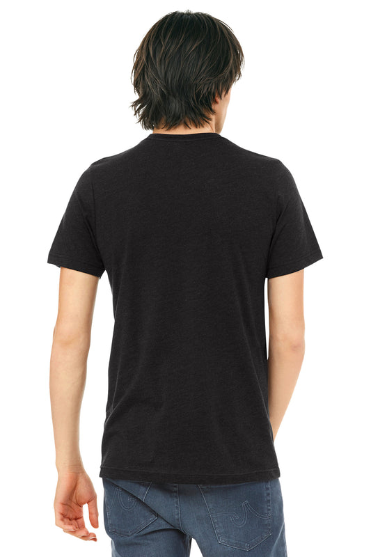 Bella+Canvas Unisex Triblend Short Sleeve Tee BC3413 Black Heather Triblend