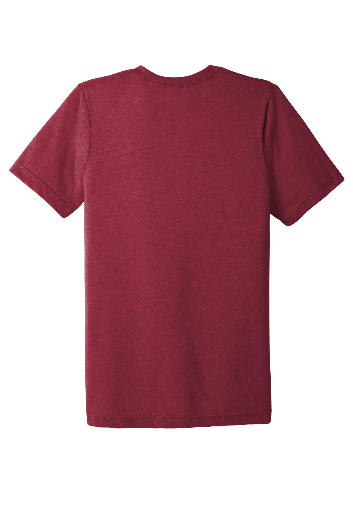 Bella+Canvas Unisex Triblend Short Sleeve Tee BC3413 Cardinal Triblend
