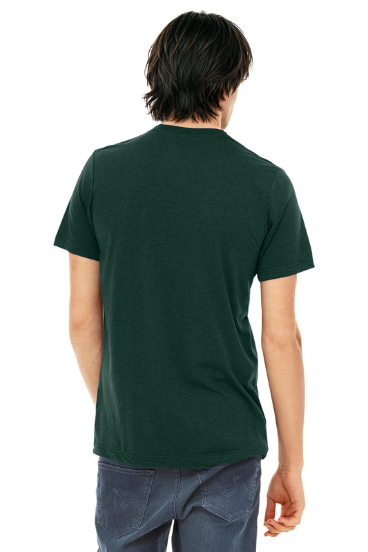 Bella+Canvas Unisex Triblend Short Sleeve Tee BC3413 Emerald Triblend