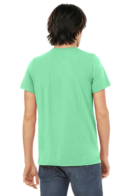 Bella+Canvas Unisex Triblend Short Sleeve Tee BC3413 Mint Triblend