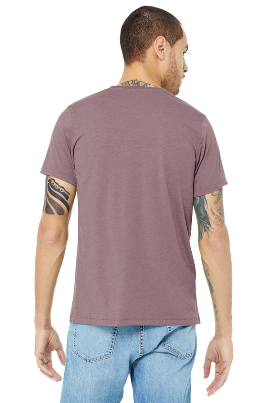 BELLA+CANVAS Unisex Triblend Short Sleeve Tee. BC3413 Orchid Triblend