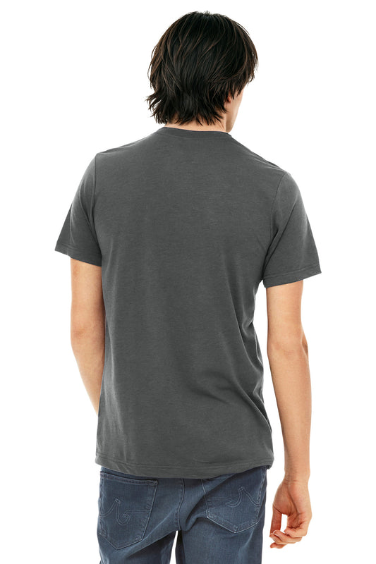 Bella+Canvas Unisex Triblend Short Sleeve Tee BC3413 Solid Asphalt Triblend