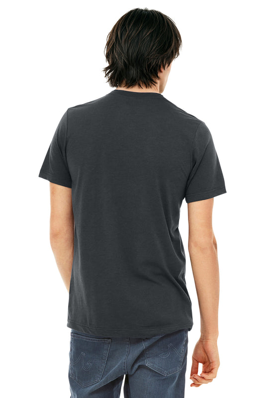 Bella+Canvas Unisex Triblend Short Sleeve Tee BC3413 Solid Dark Grey Triblend