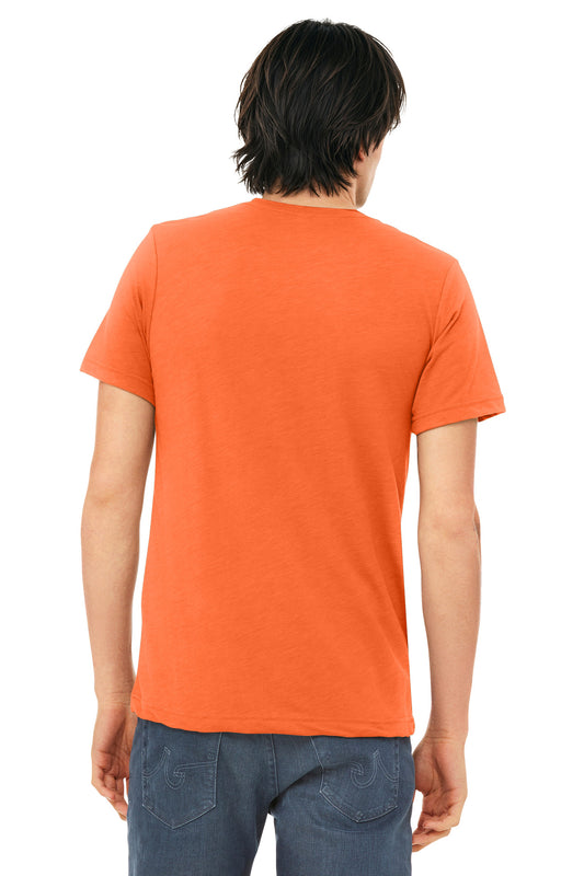 Bella+Canvas Unisex Triblend Short Sleeve Tee BC3413 Solid Orange Triblend