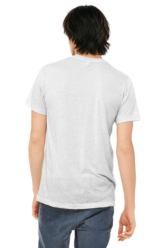 Bella+Canvas Unisex Triblend Short Sleeve Tee BC3413 White Fleck Triblend