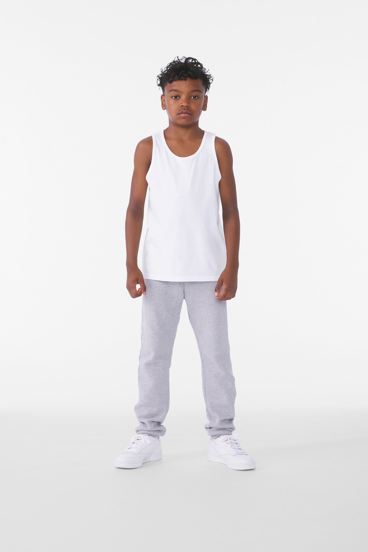 BELLA+CANVAS Youth Jersey Tank BC3480Y White