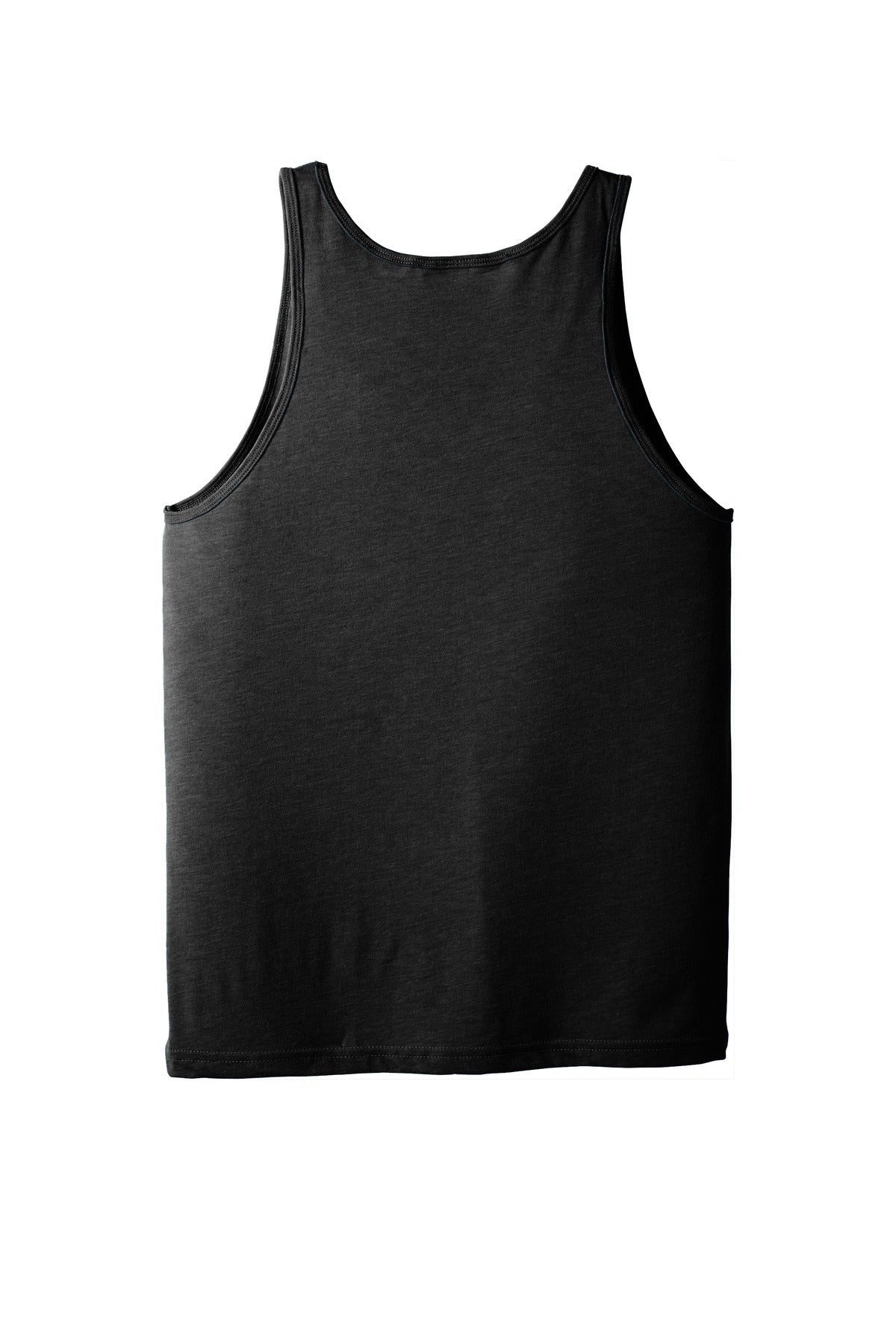BELLA+CANVAS Unisex Jersey Tank. BC3480 Charcoal-Black Triblend