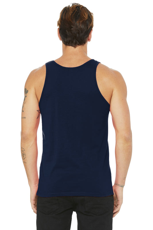 BELLA+CANVAS Unisex Jersey Tank. BC3480 Navy