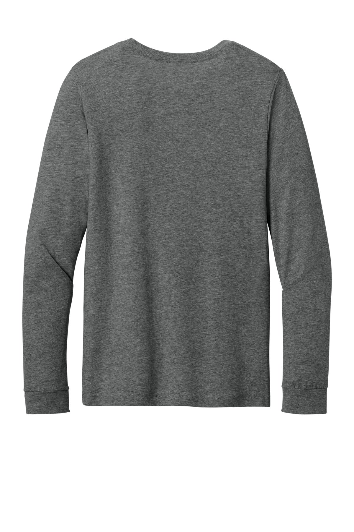 Bella+Canvas Unisex Heather CVC Long Sleeve Tee BC3501CVC Deep Heather