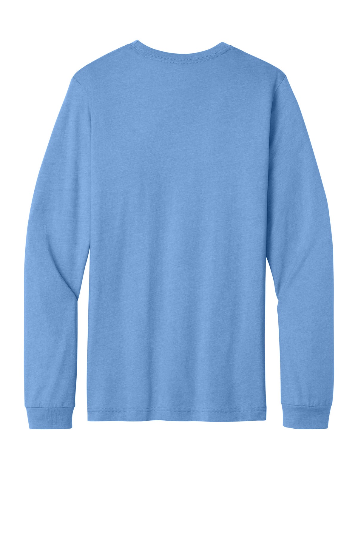 Bella+Canvas Unisex Heather CVC Long Sleeve Tee BC3501CVC Heather Carolina Blue