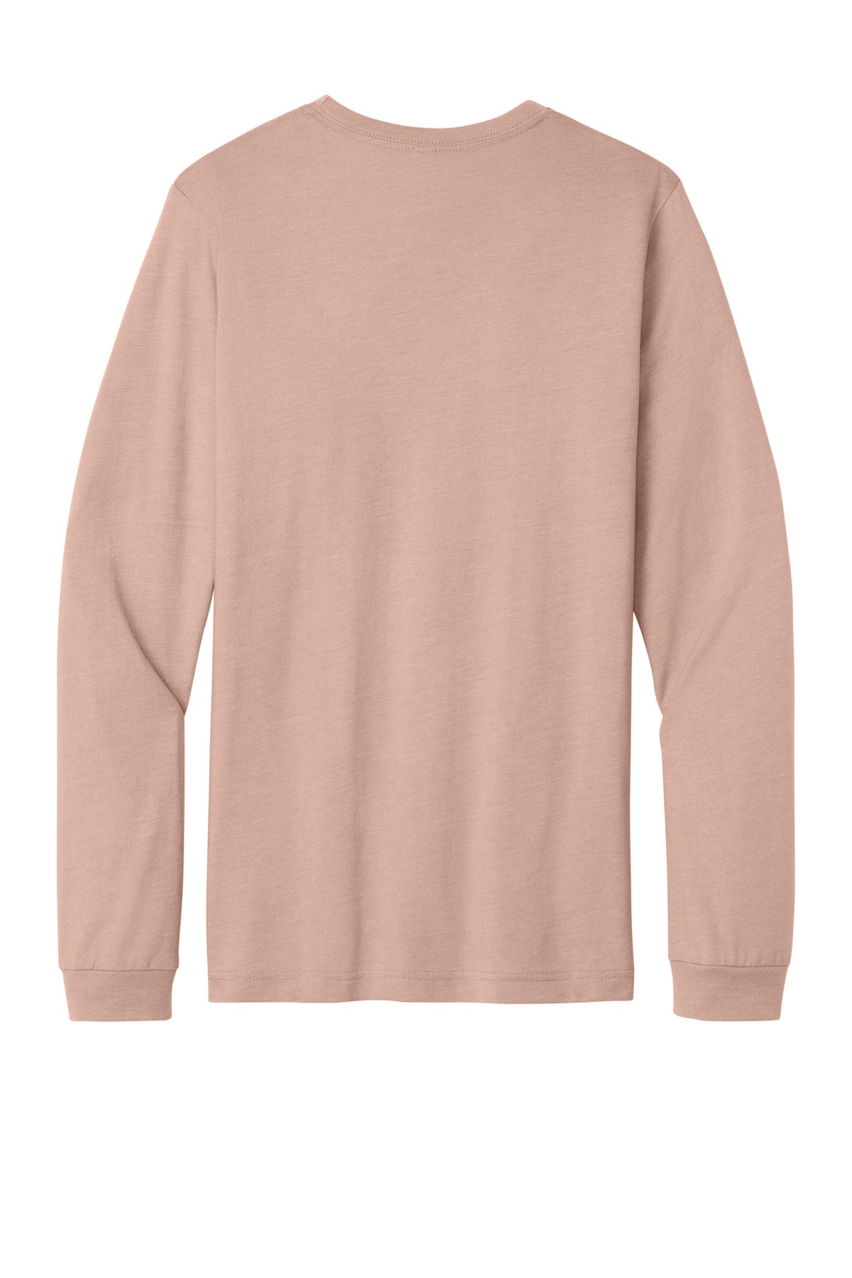 Bella+Canvas Unisex Heather CVC Long Sleeve Tee BC3501CVC Heather Peach