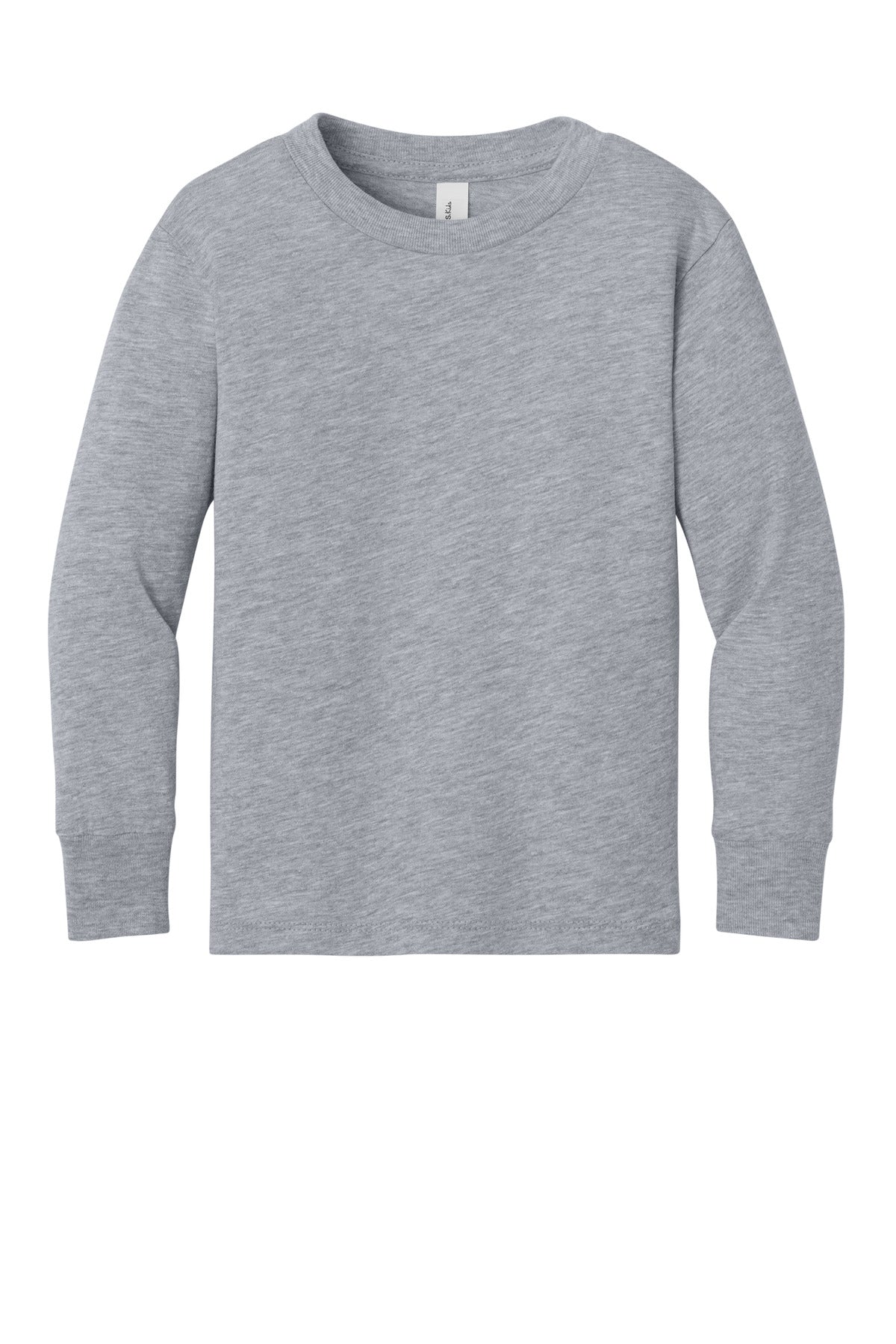 BELLA+CANVAS Toddler Jersey Long Sleeve Tee BC3501T Athletic Heather