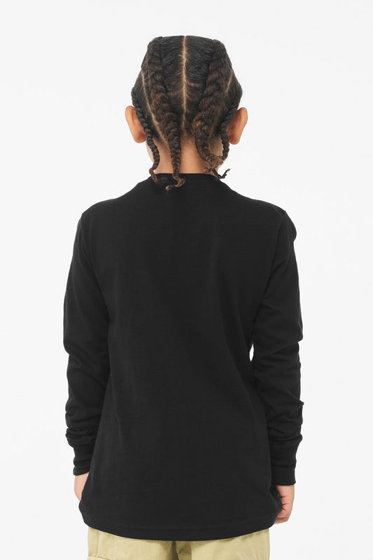 Bella+Canvas Youth Jersey Long Sleeve image 2