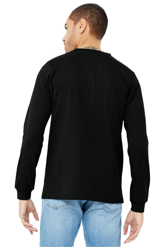 BELLA+CANVAS Unisex Jersey Long Sleeve Tee. BC3501 Black