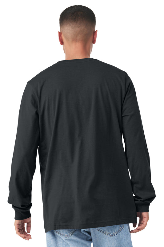 Bella+Canvas Unisex Jersey Long Sleeve Tee BC3501 Dark Grey