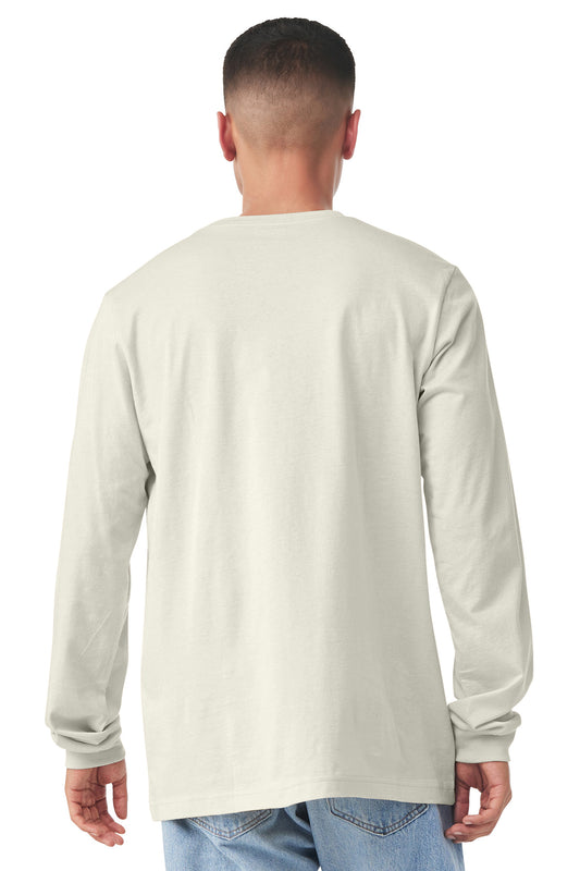 Bella+Canvas Unisex Jersey Long Sleeve Tee BC3501 Natural