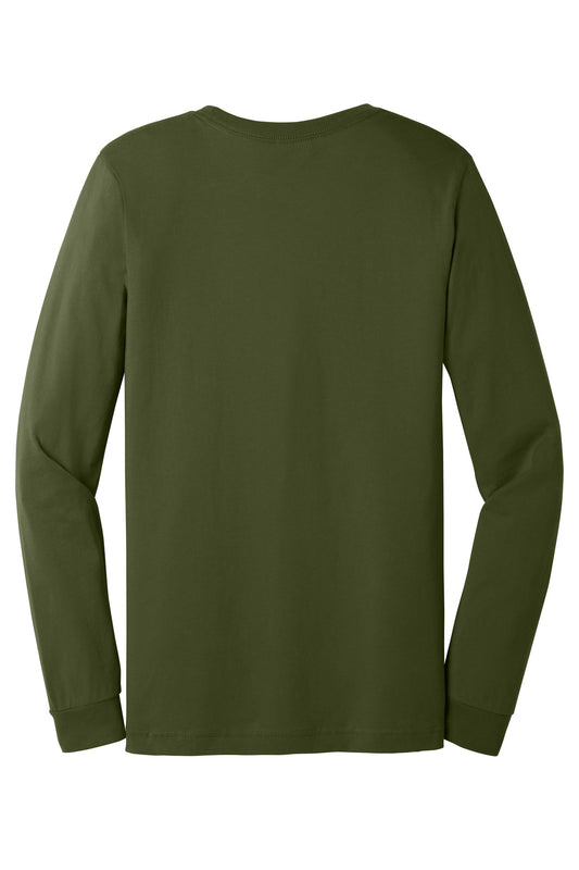 BELLA+CANVAS Unisex Jersey Long Sleeve Tee. BC3501 Olive