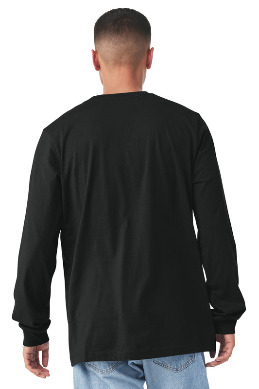 Bella+Canvas Unisex Jersey Long Sleeve Tee BC3501 Vintage Black