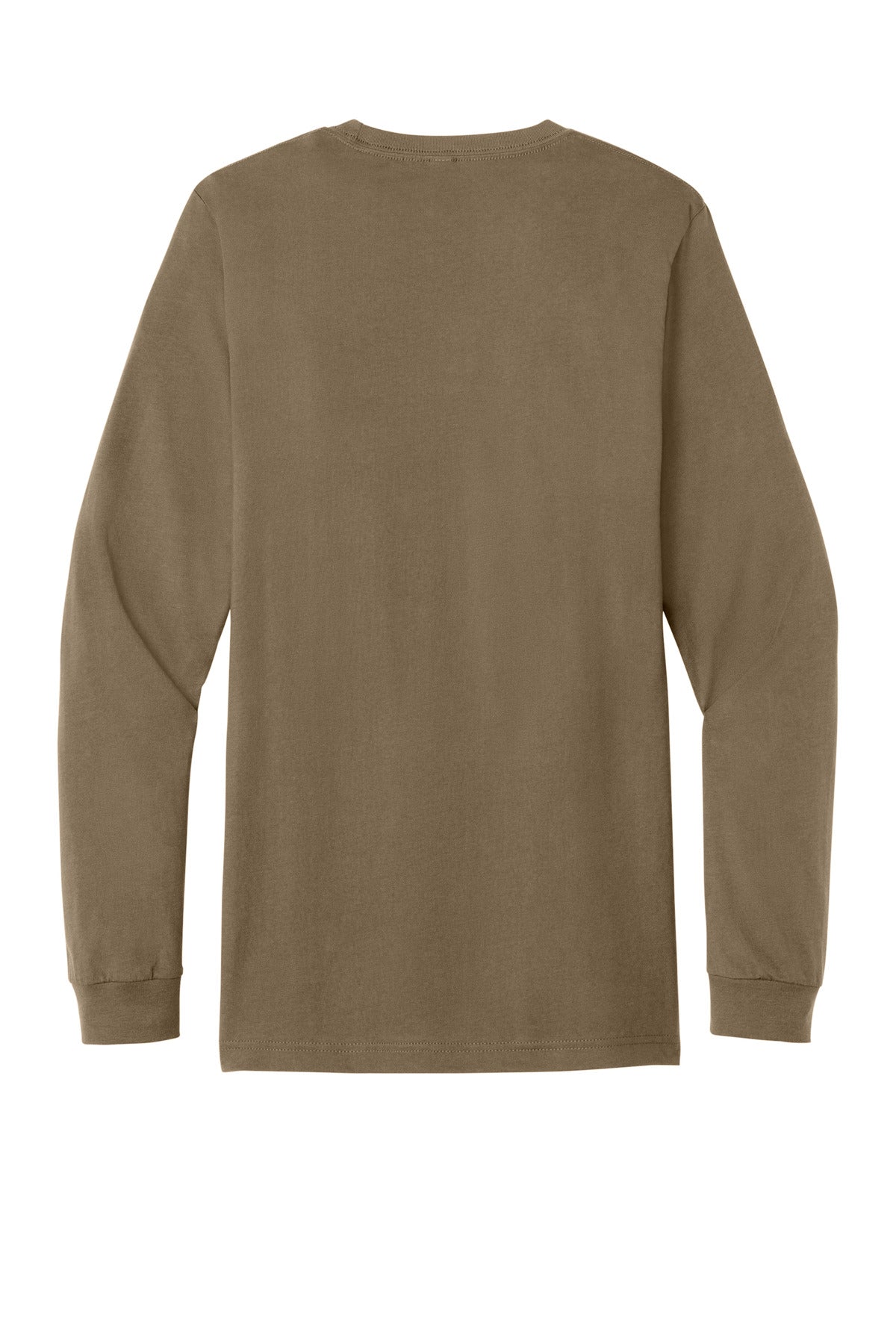 Bella+Canvas Unisex Jersey Long Sleeve Tee BC3501 Vintage Brown