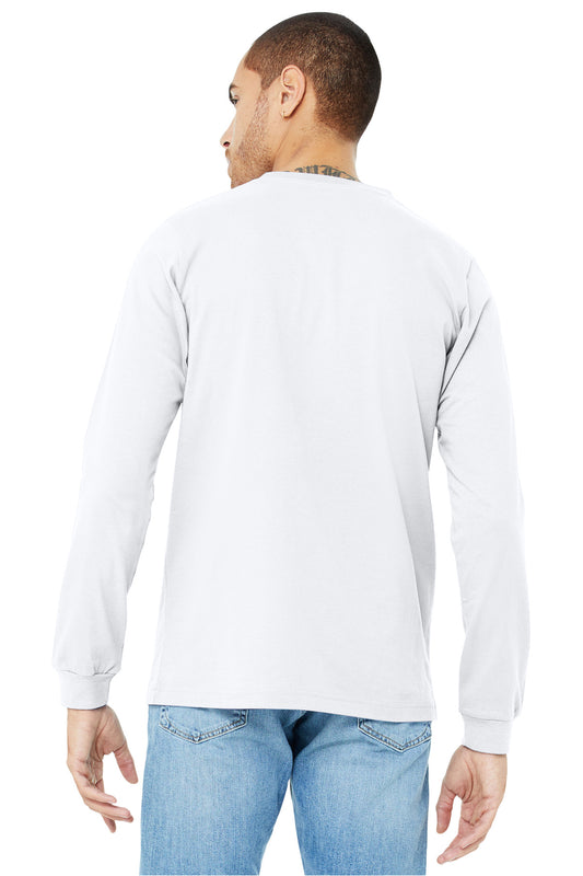 BELLA+CANVAS Unisex Jersey Long Sleeve Tee. BC3501 White
