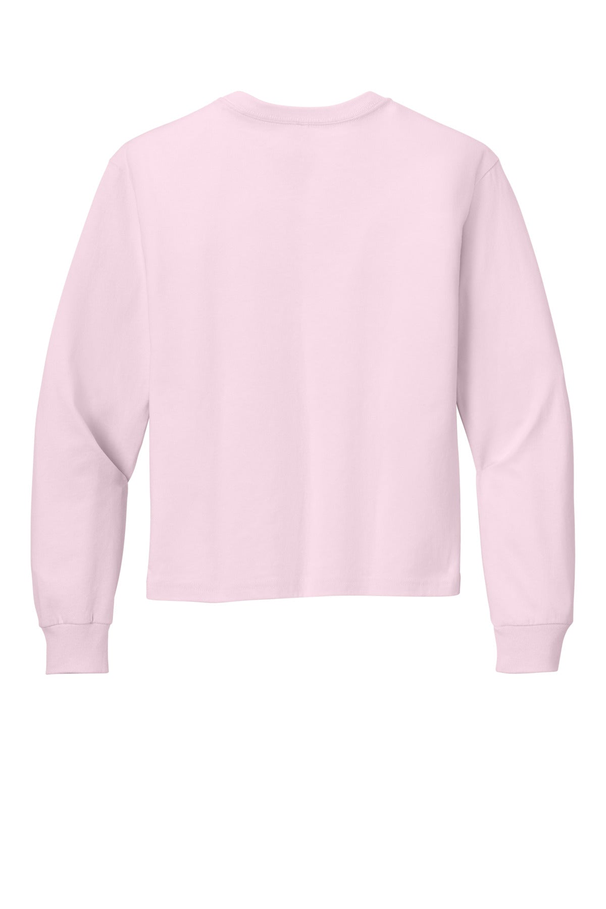 Bella+Canvas Youth 6-Ounce Heavyweight Long Sleeve Tee BC3511Y Soft Pink