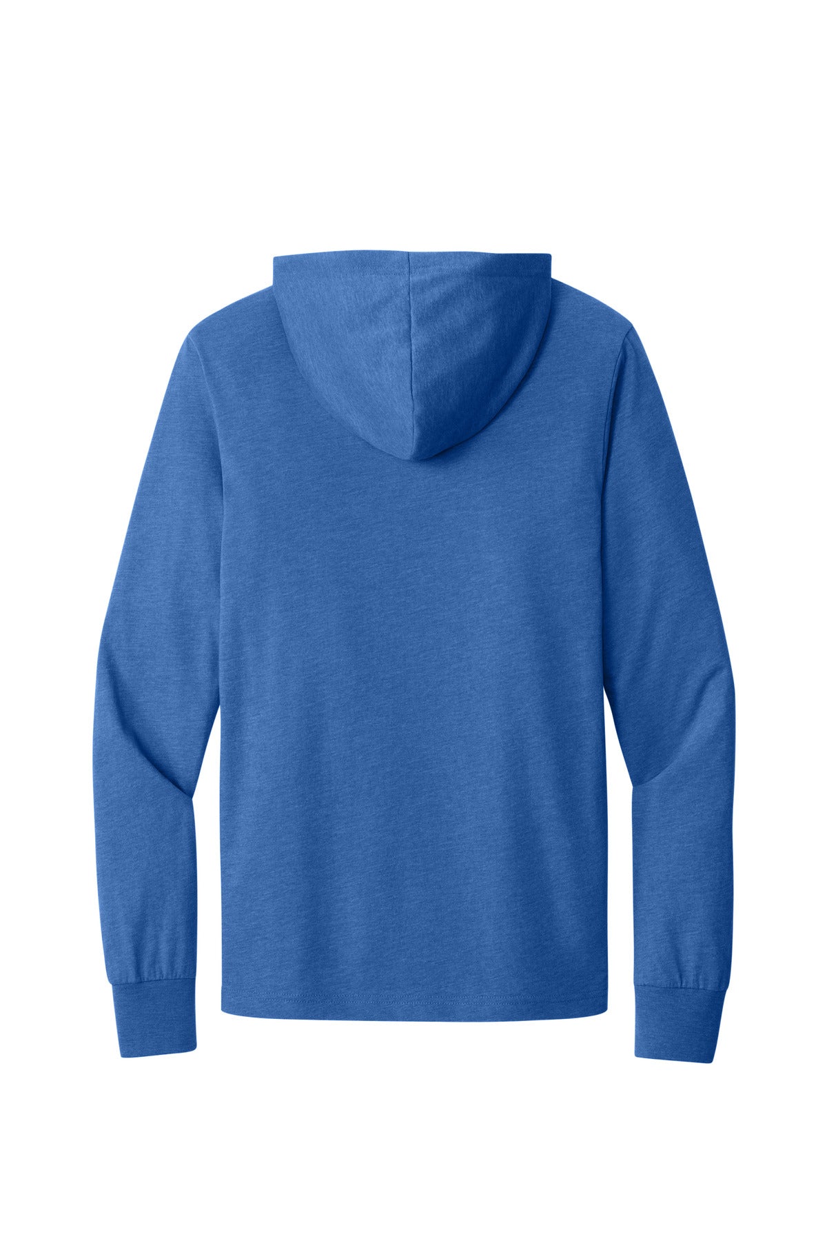 Bella+Canvas Unisex Jersey Long Sleeve Hoodie BC3512 Heather True Royal