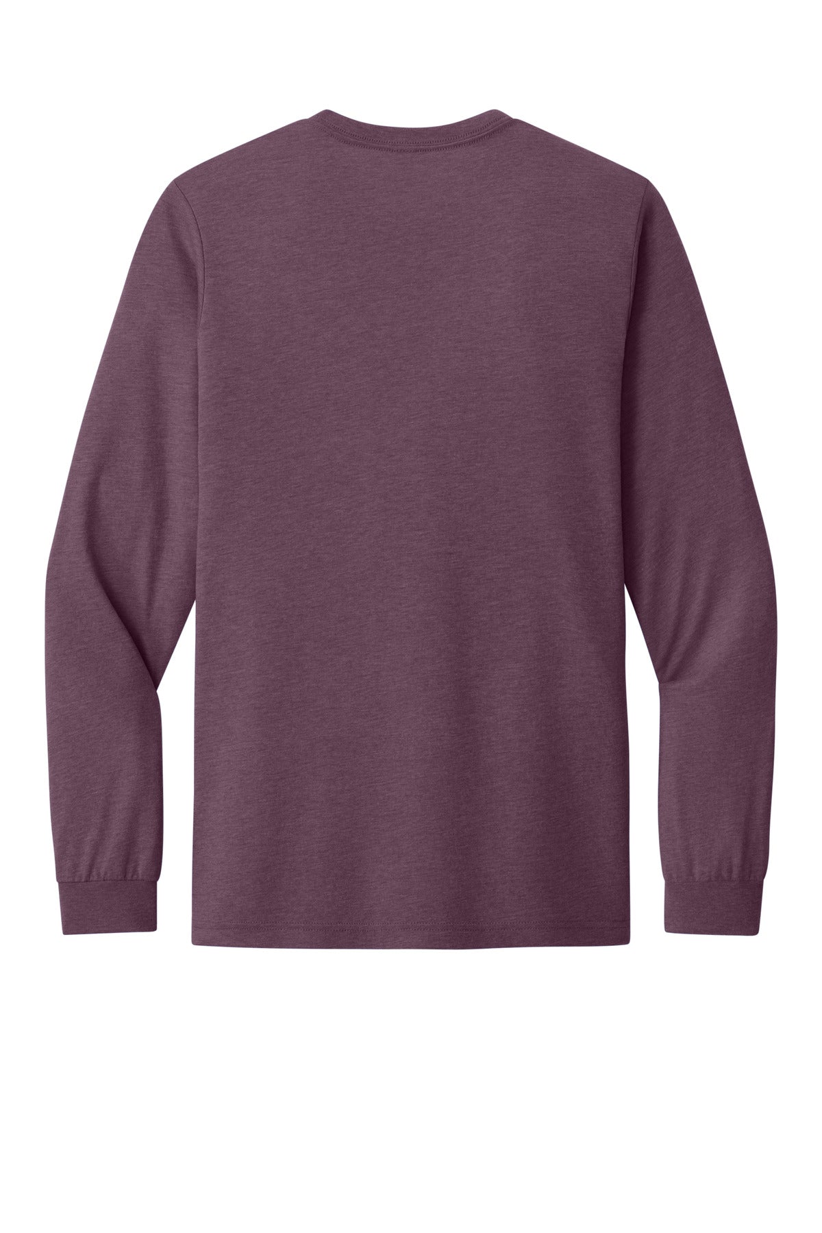 Bella+Canvas Unisex Triblend Long Sleeve Tee BC3513 Maroon Triblend