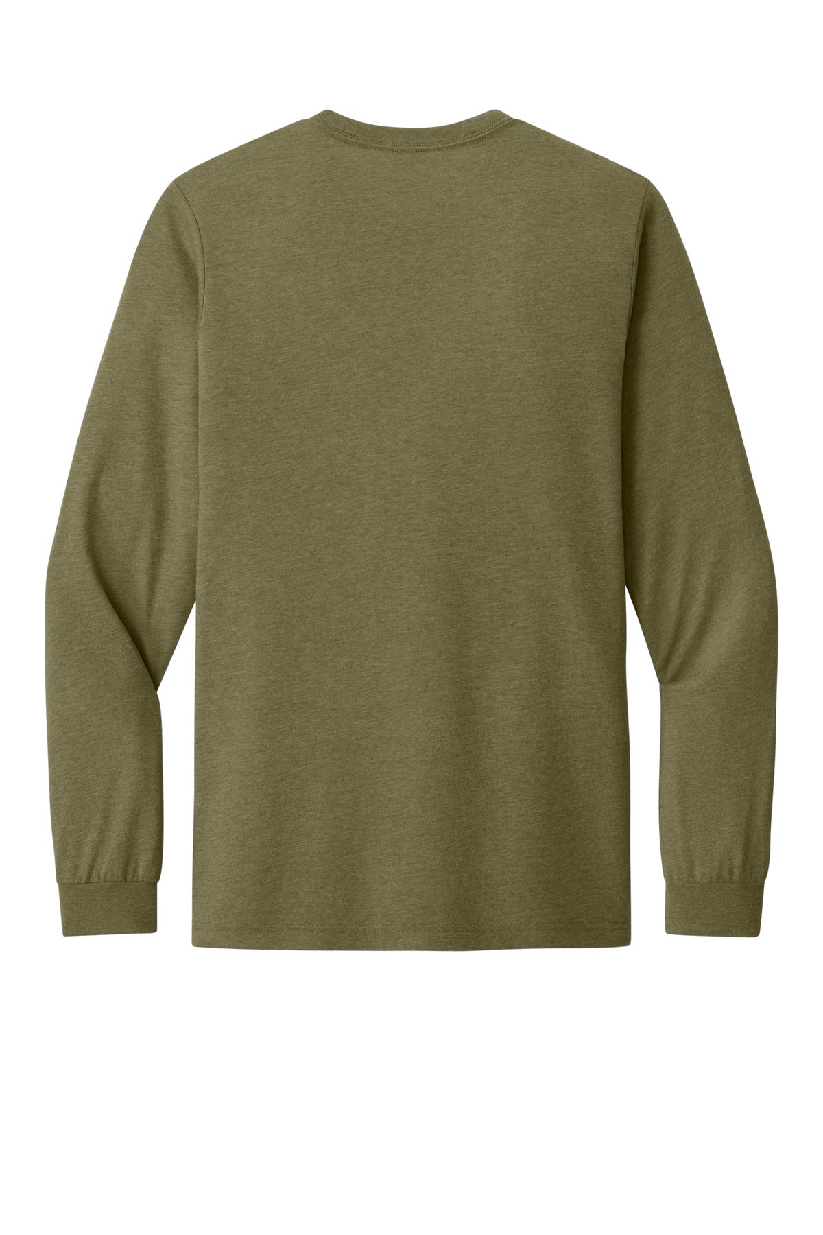Bella+Canvas Unisex Triblend Long Sleeve Tee BC3513 Olive Triblend