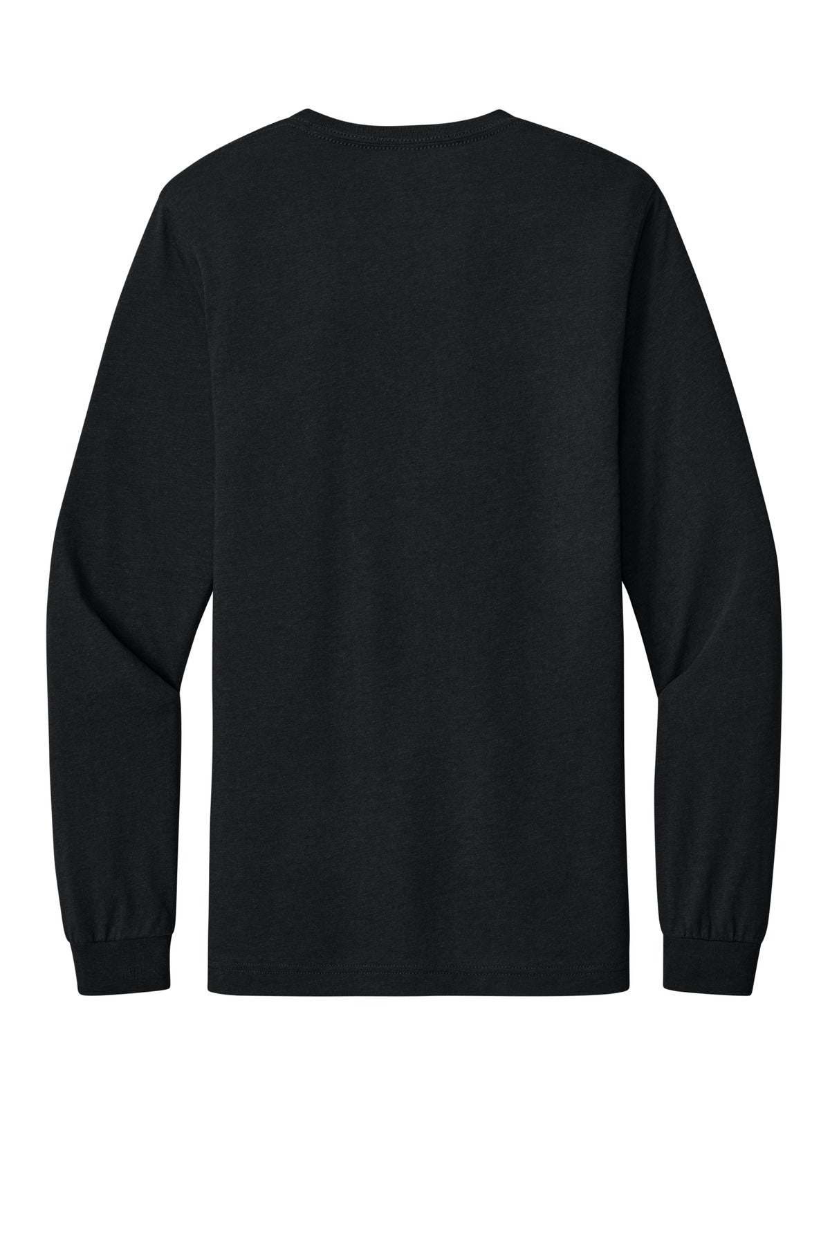 Bella+Canvas Unisex Triblend Long Sleeve Tee BC3513 Solid Black Triblend