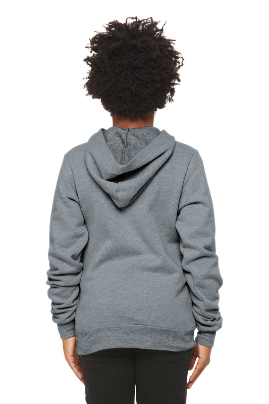 Bella+Canvas Youth Sponge Fleece Pullover Hoodie BC3719Y Athletic Heather