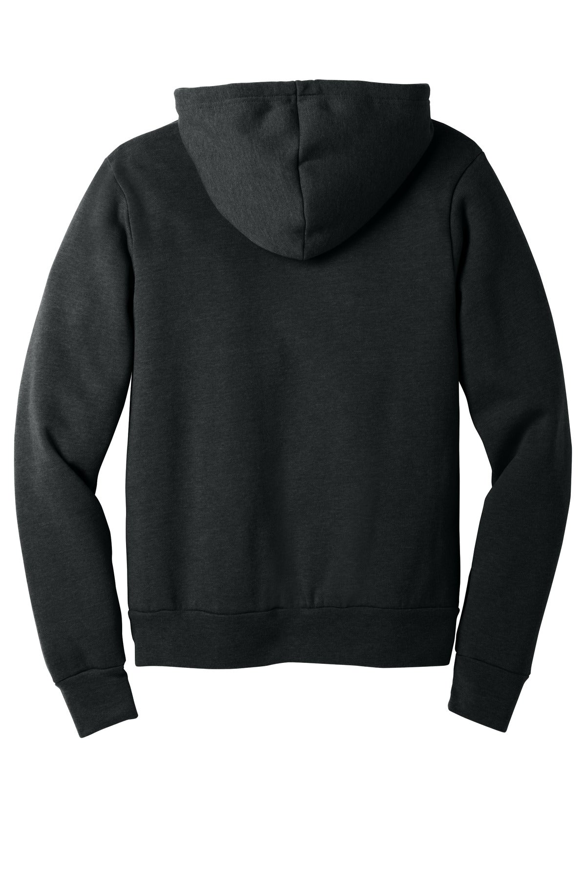 Bella+Canvas Unisex Sponge Fleece Pullover Hoodie BC3719 Black Heather