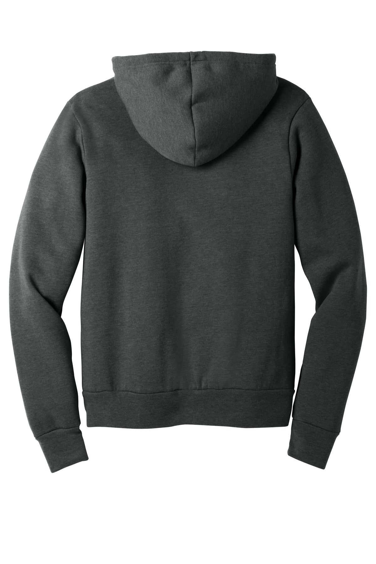 Bella+Canvas Unisex Sponge Fleece Pullover Hoodie BC3719 Dark Grey Heather
