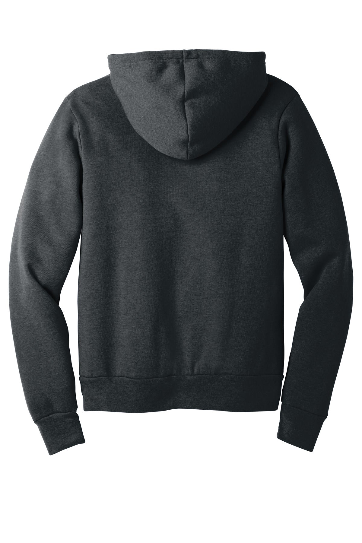BELLA+CANVAS Unisex Sponge Fleece Pullover Hoodie. BC3719 Dark Grey Heather