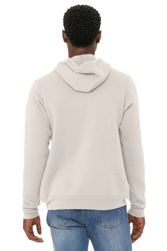 Bella+Canvas Unisex Sponge Fleece Pullover Hoodie BC3719 Heather Dust