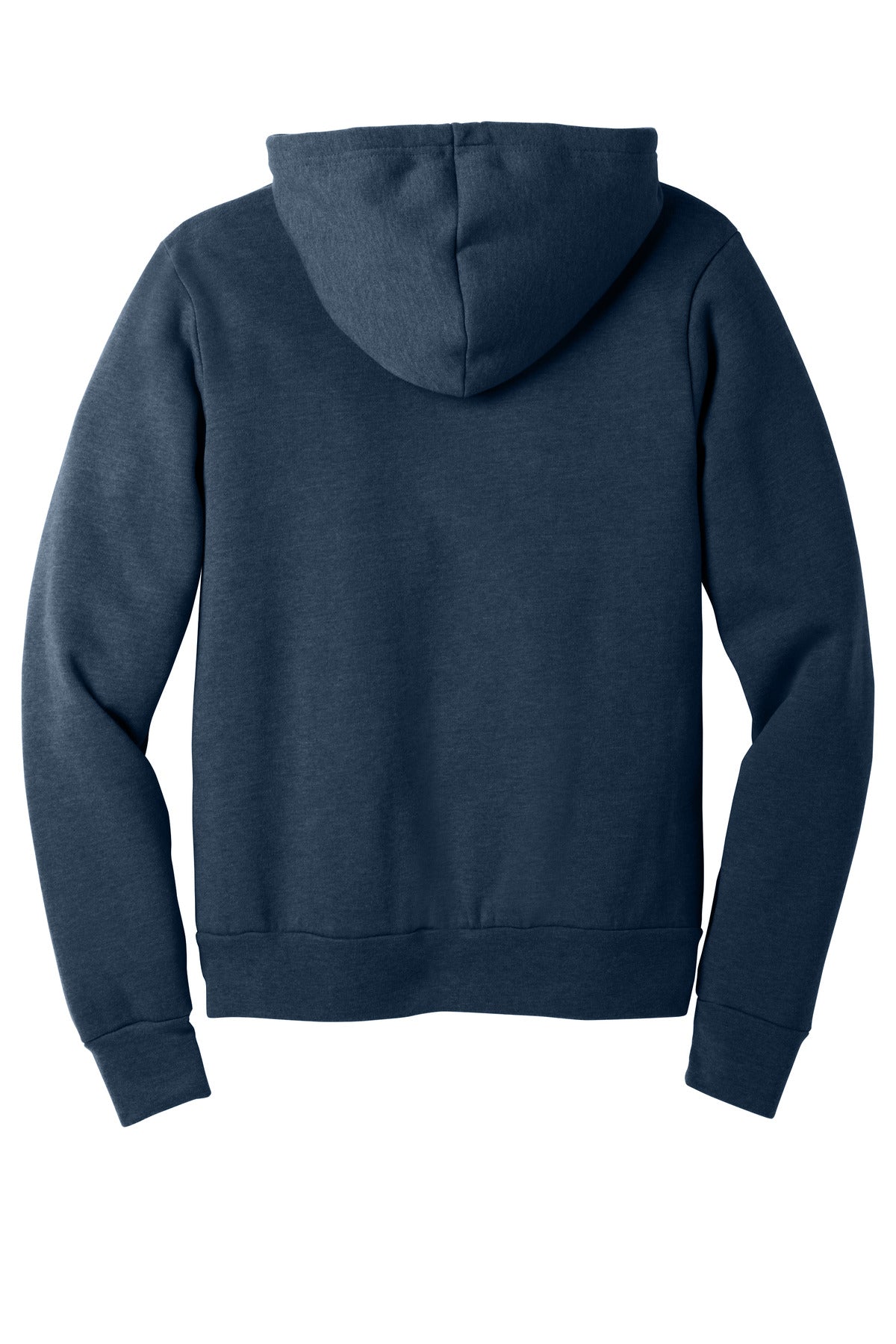 Bella+Canvas Unisex Sponge Fleece Pullover Hoodie BC3719 Heather Navy