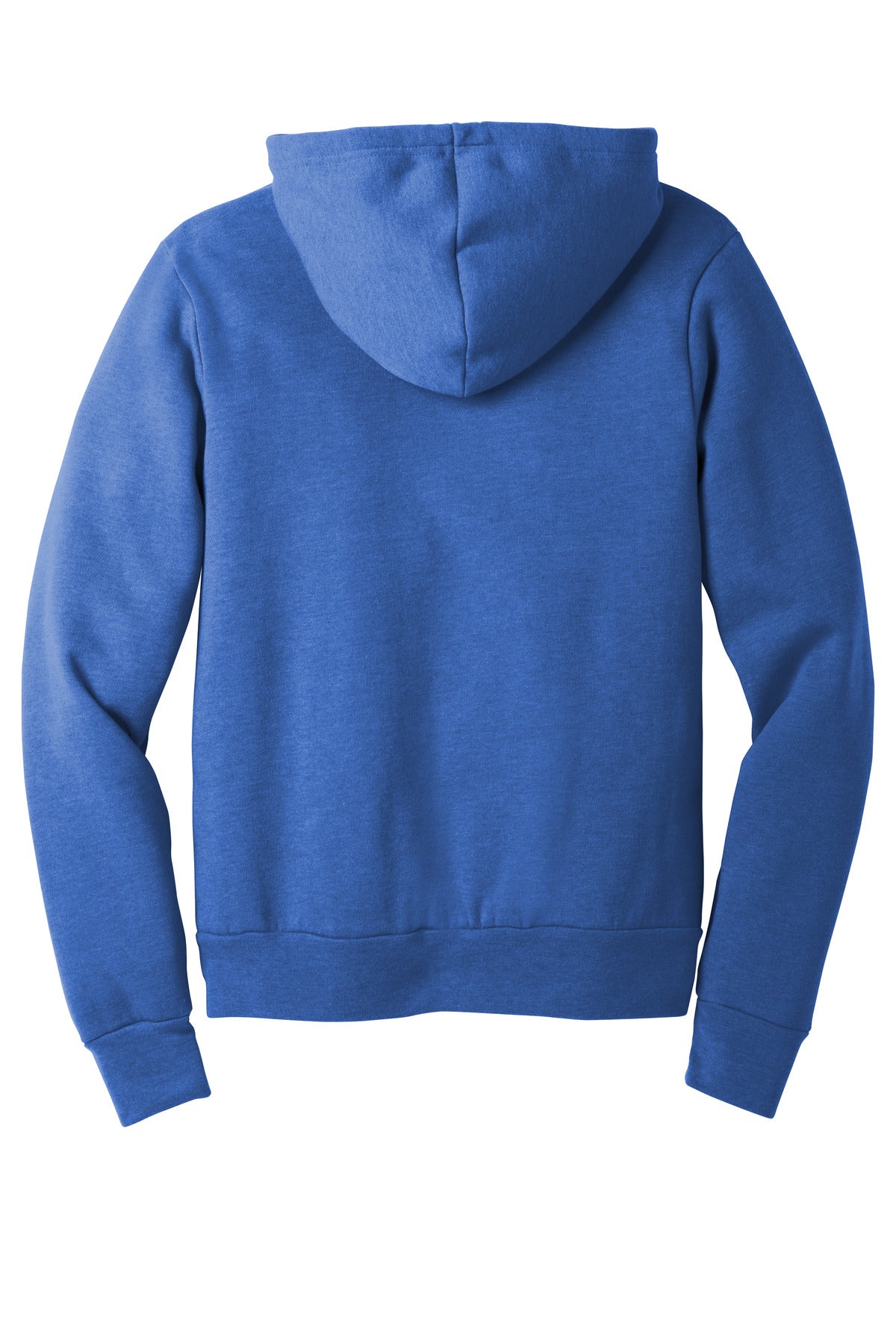BELLA+CANVAS Unisex Sponge Fleece Pullover Hoodie. BC3719 Heather True Royal