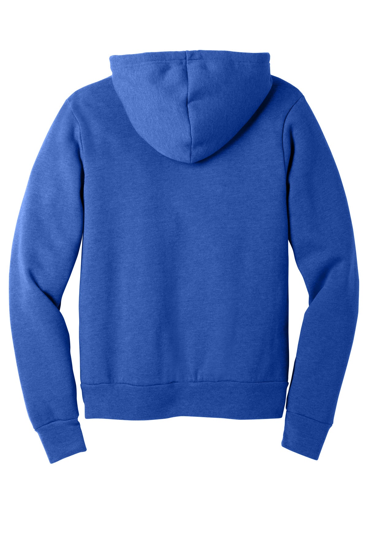 Bella+Canvas Unisex Sponge Fleece Pullover Hoodie BC3719 Heather True Royal
