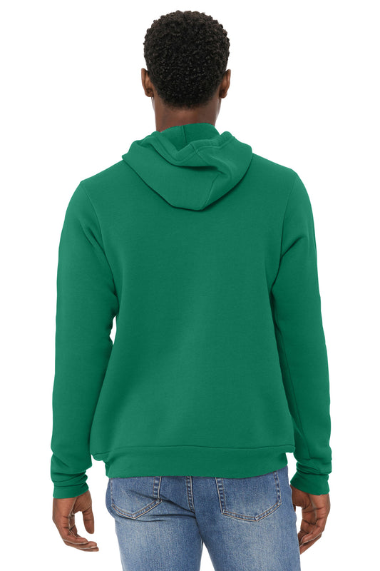 Bella+Canvas Unisex Sponge Fleece Pullover Hoodie BC3719 Kelly